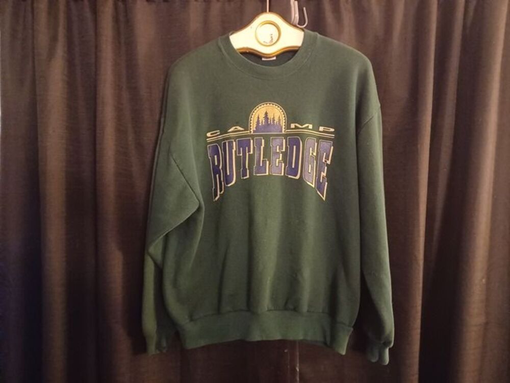 VTG Velva Sheen Camp Rutledge Sweatshirt MADE IN USA SIZE L